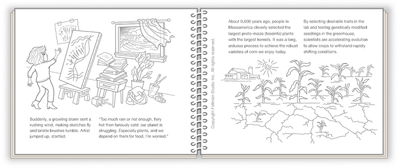 "Decoding Plant Genomes" is a book written and illustrated by Lynn Fellman.